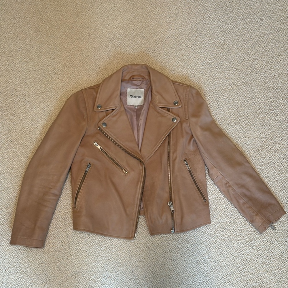 Madewell leather jacket